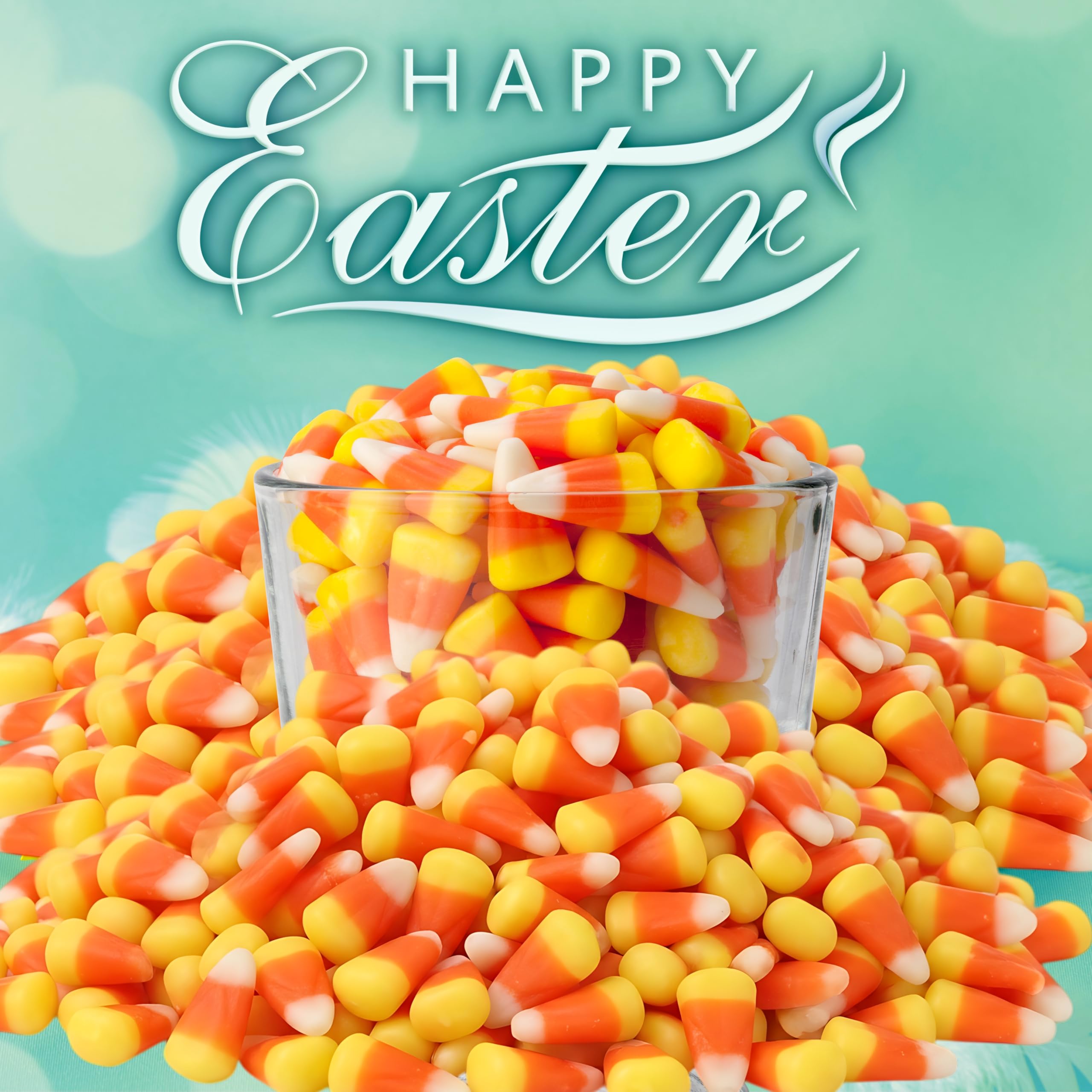 Sarah's Candy Factory candy corn jar colorful bulk pack.