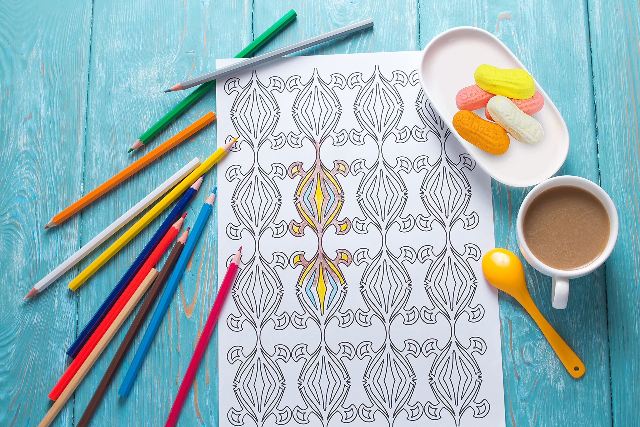 Desk-friendly snack setup with circus peanuts for quick mood boosts at work.