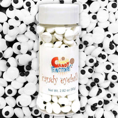 Sarah's Candy Factory edible eyes 0.4in bottle add playful character to cakes and cupcakes.