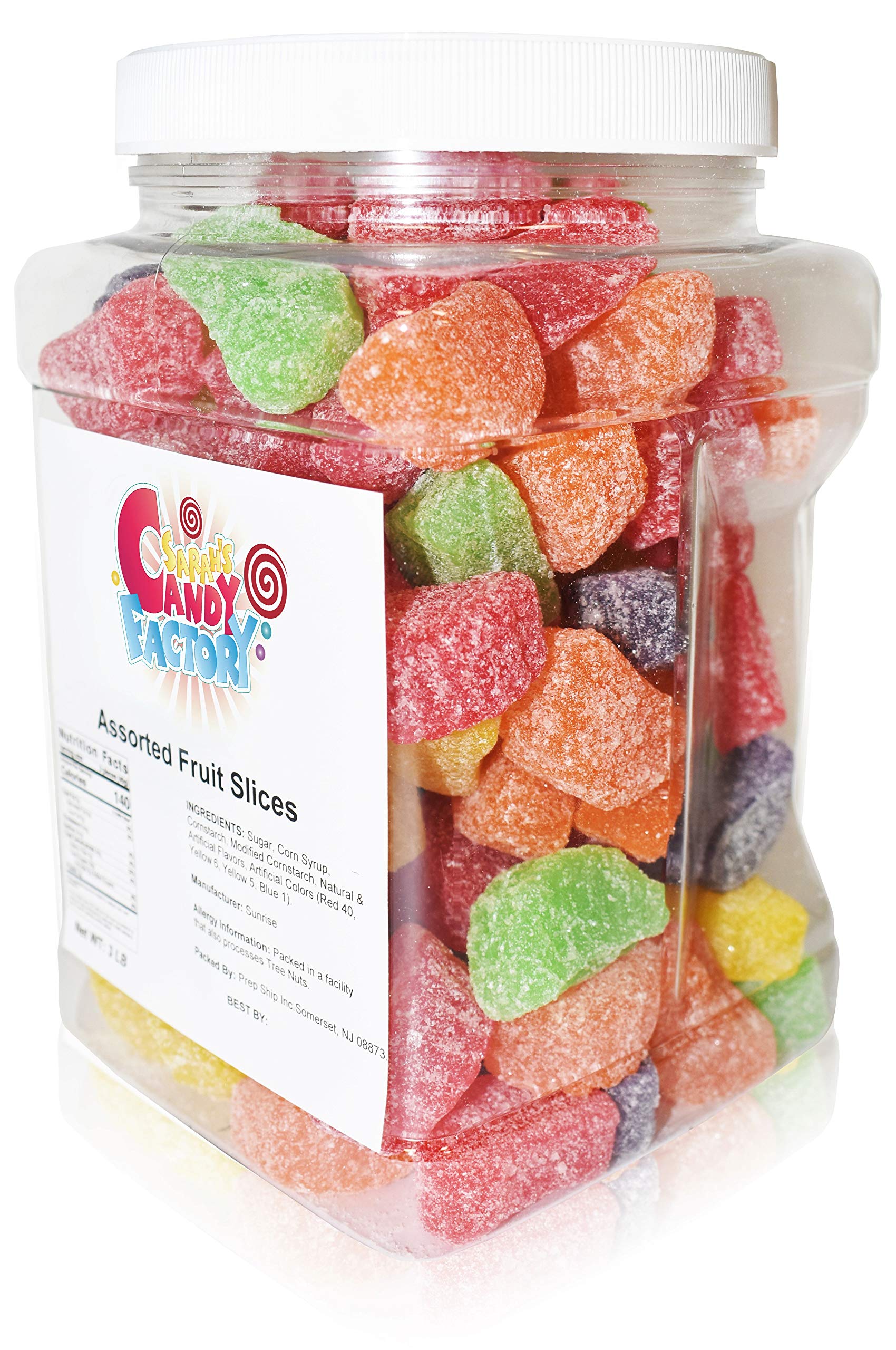 Sarah's Candy Factory fruit slice assortment—colorful candy for after-dinner sweetness.