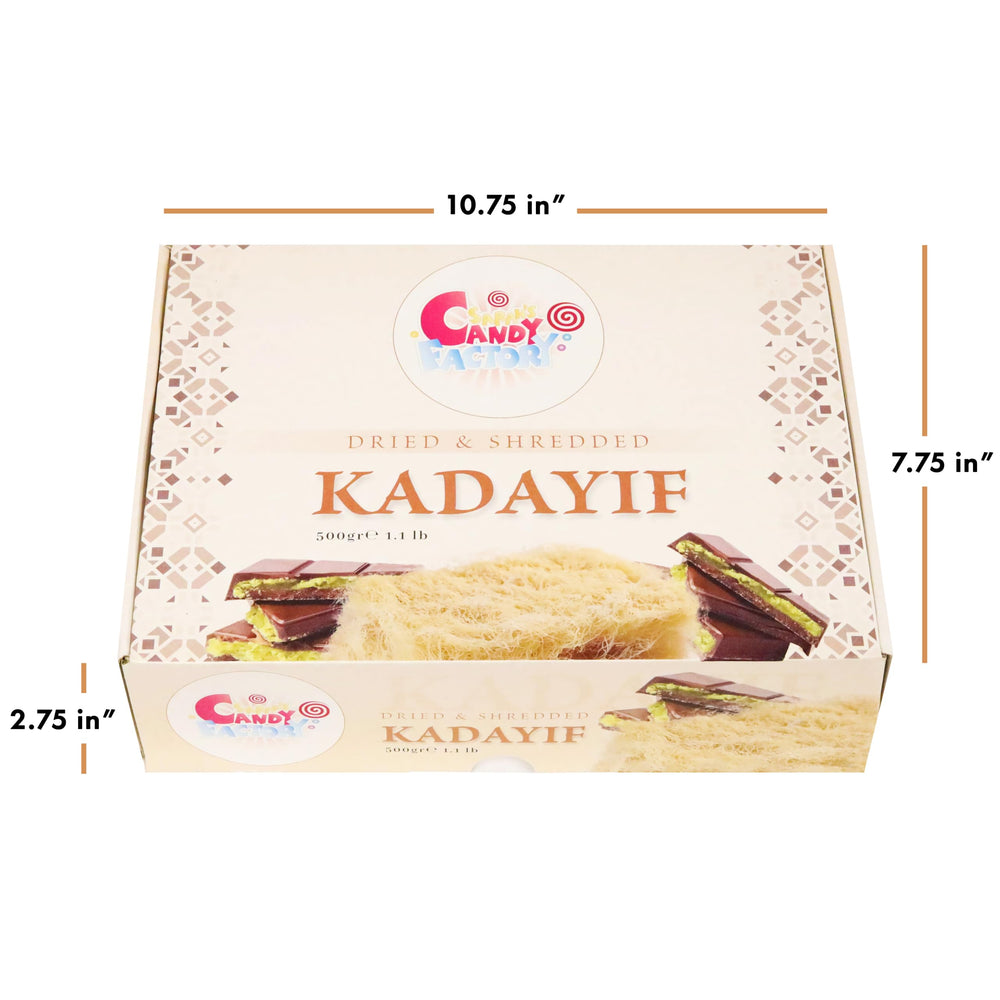 Sarah's Candy Factory kataifi baklava idea ready-to-roll for dazzling treats.
