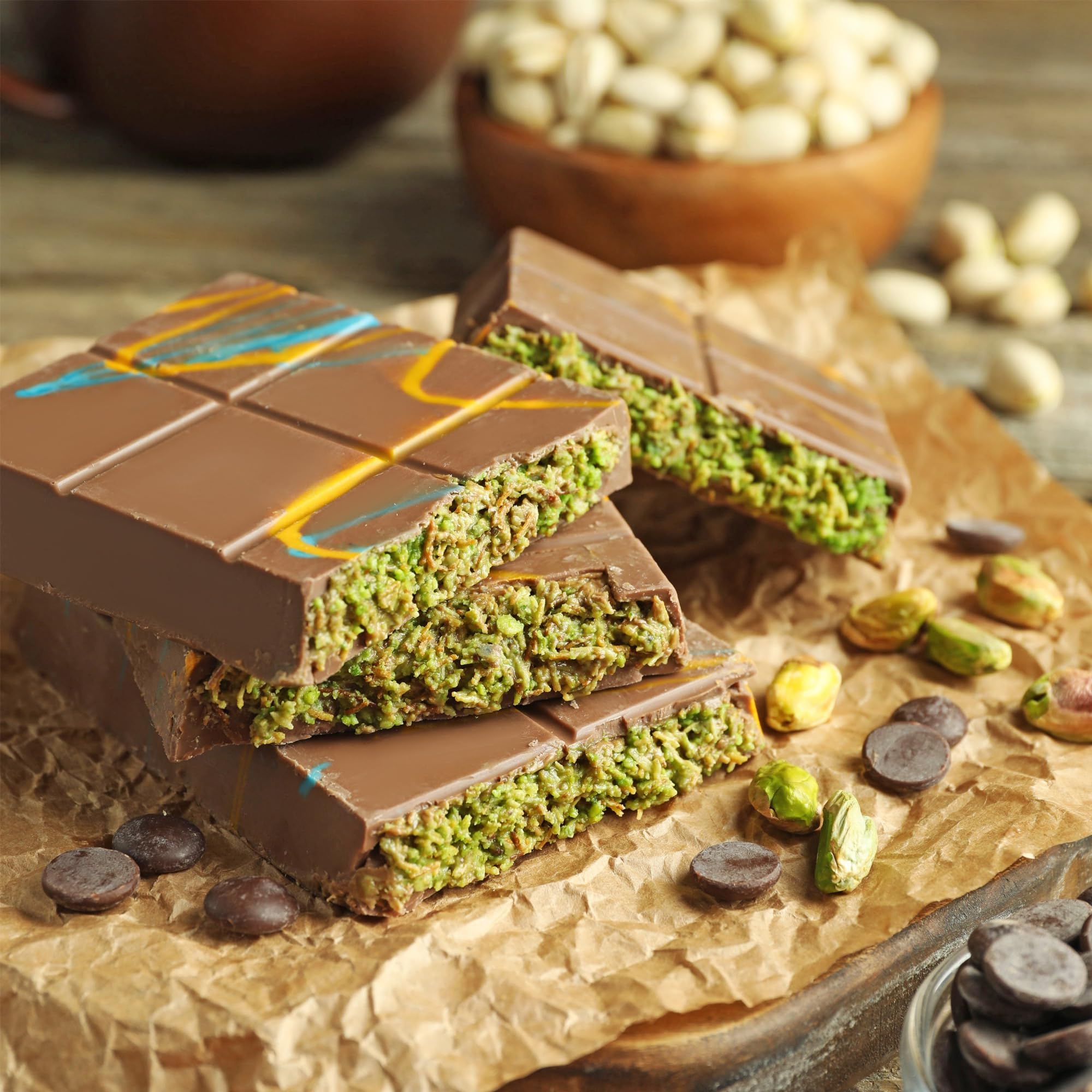 Sarah's Candy Factory Middle Eastern flavor profile elevates chocolate experiences.