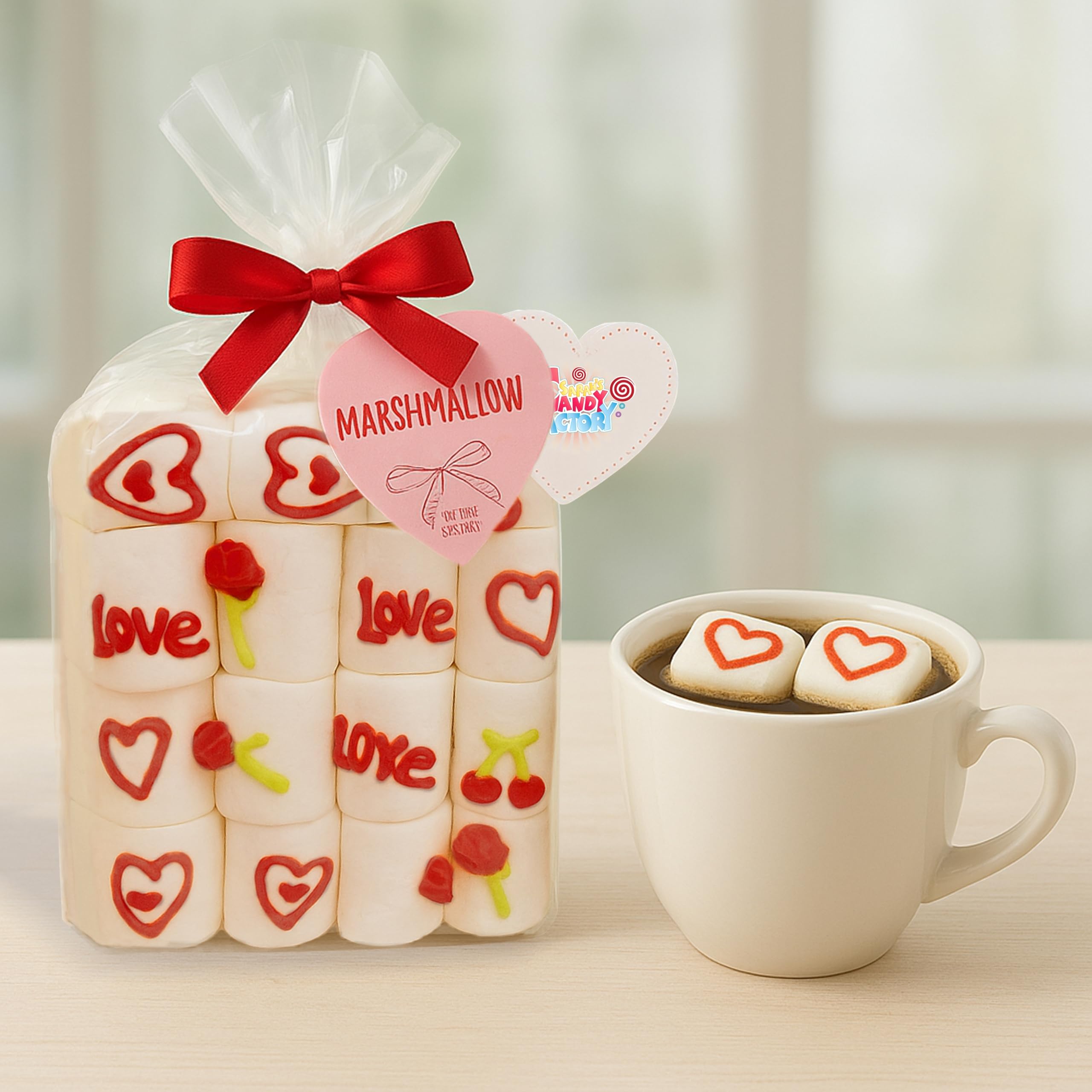 Sarah's Candy Factory thinking-of-you gift highlights a thoughtful arrangement for cheer.