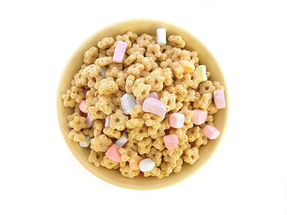 Sarah's Candy Factory s'mores with marshmallow bits for gooey, colorful treats.