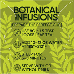 SARASOTA COFFEE & TEA CO. Sencha tea steeping captures a crisp infusion.