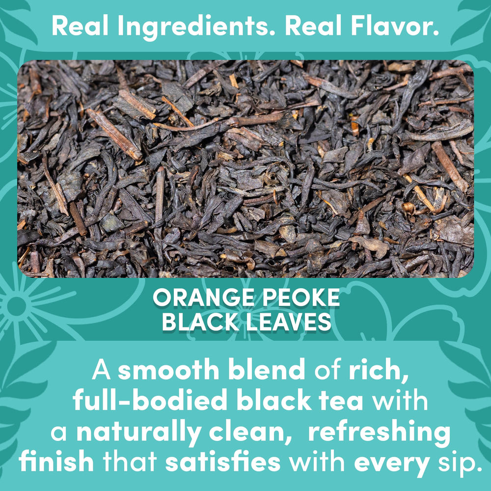 Sarasota Tea premium blend uses carefully selected ingredients for quality flavor.