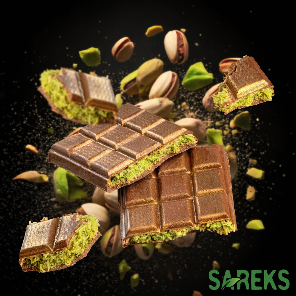 SAREKS Kataifi wraps with pistachio and cheese fillings for luxurious desserts