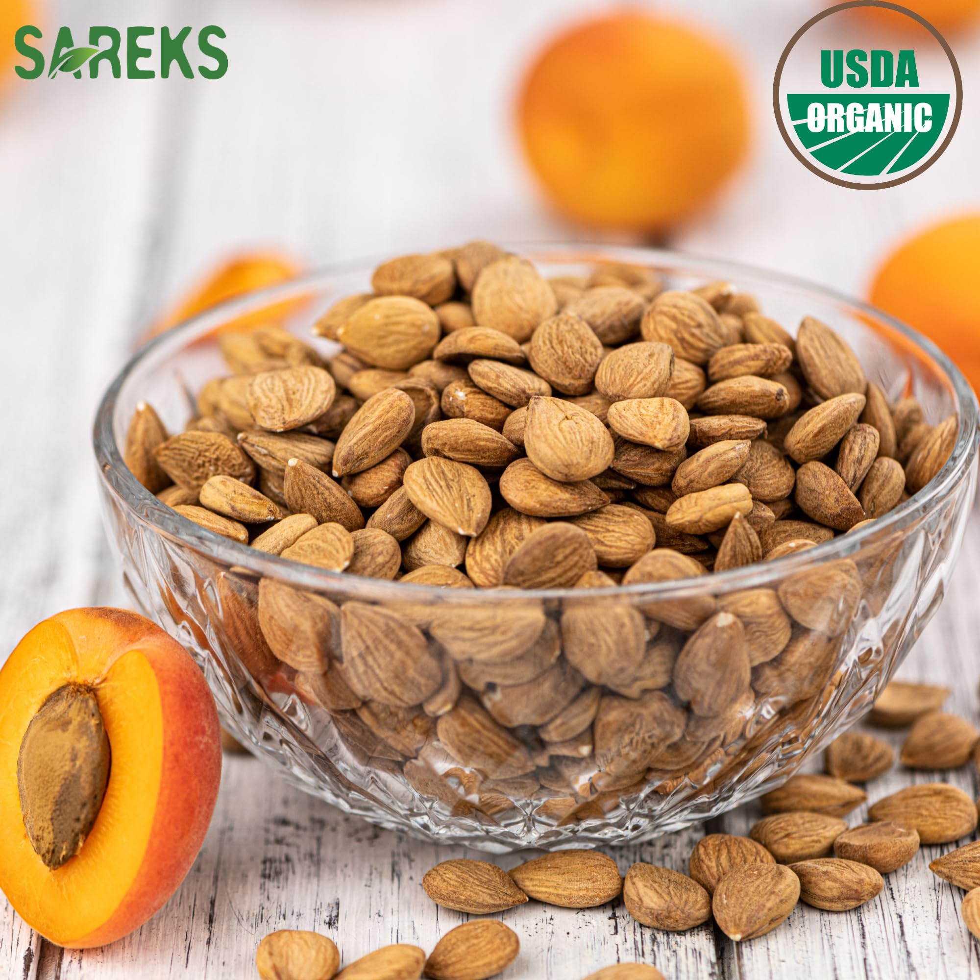 SAREKS turkey-origin apricot kernels with consistent quality.