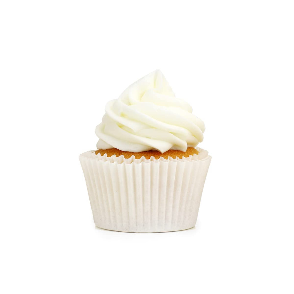 Satin Ice Buttercream Icing Mix whipped texture in mixing bowl for fluffy icing.