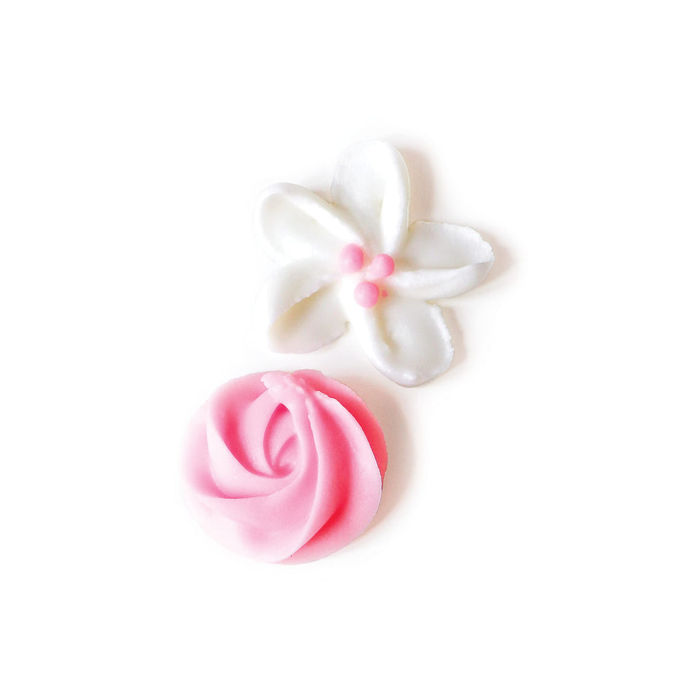 Satin Ice white RTU Royal Icing 14oz smooth finish on desserts