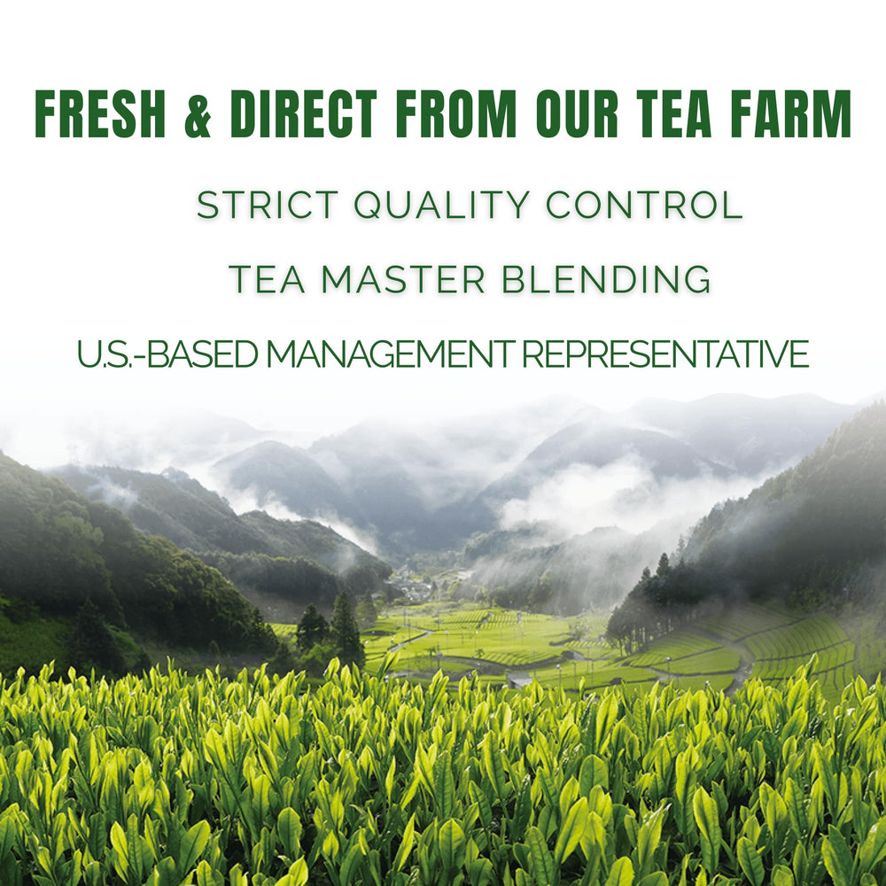 Satoen matcha powder resealable bag preserves freshness and color