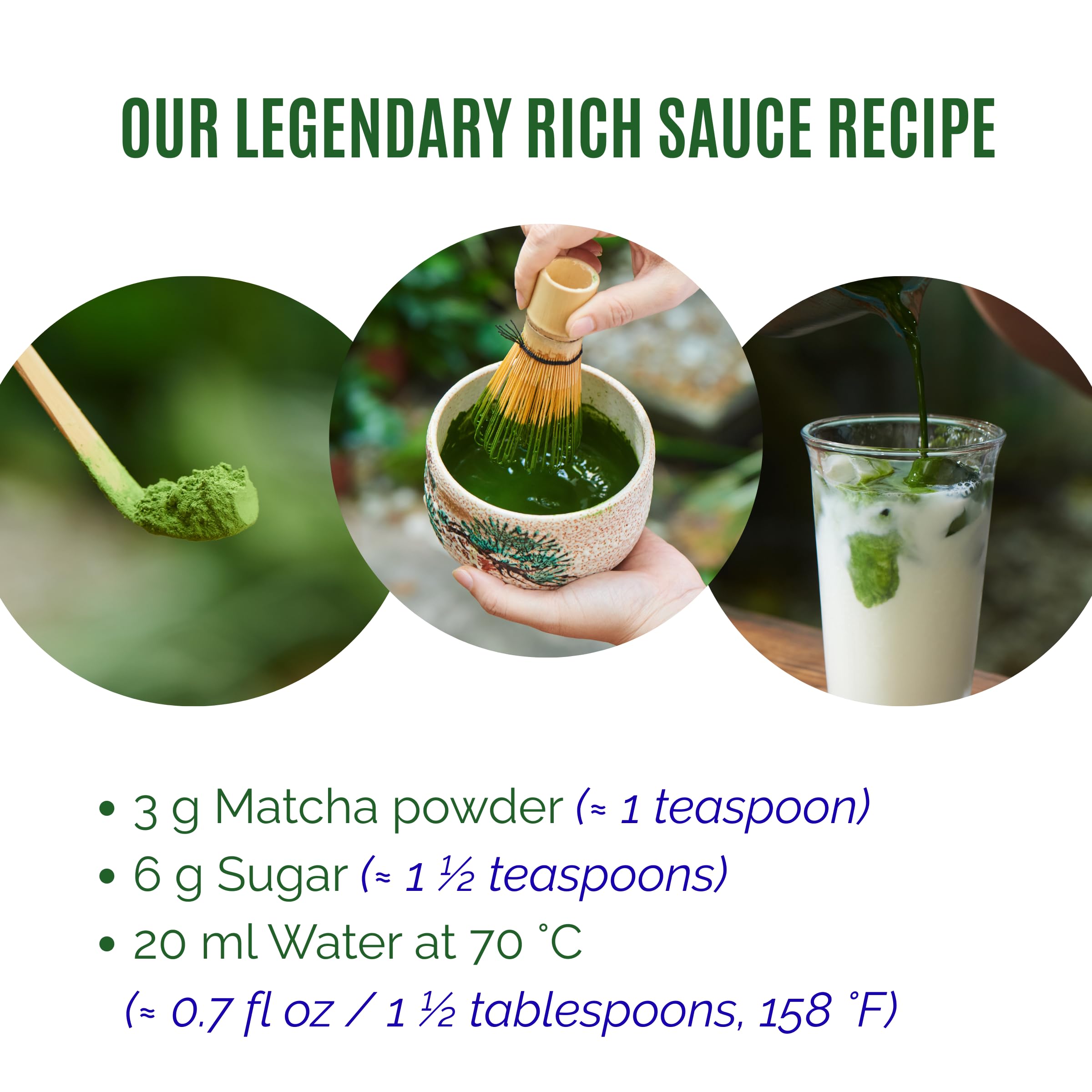Satoen matcha powder vibrant green color reflects quality and origin