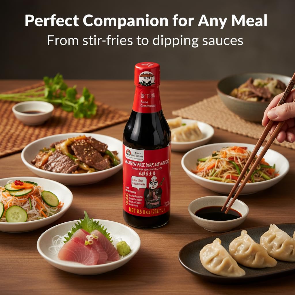 Stir-fry plated with Sauce Grandmaster for a vibrant, savory finish.