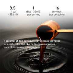 Sauce Grandmaster light bottle pour brightens sauces and dipping flavors.