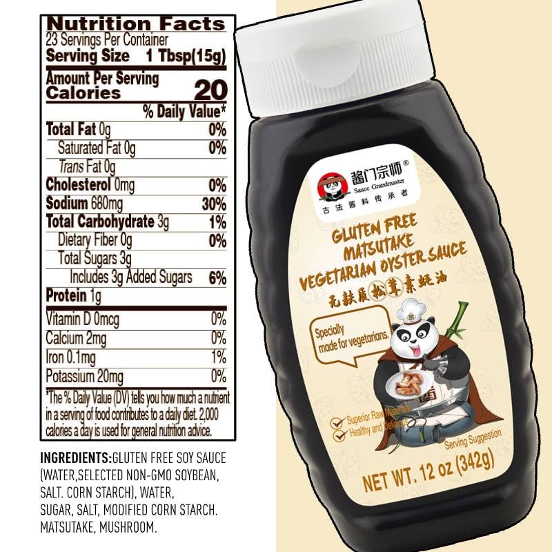 Sauce Grandmaster Matsutake velvety coating enhances noodles with depth