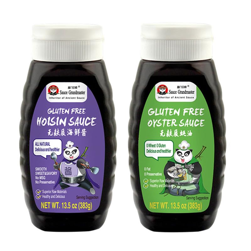 Sauce Grandmaster Oyster Sauce bottle with glossy finish for umami-rich stir-fries.