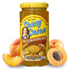 Saucy Susan Peking Duck Sauce jar glaze enhances meat with sweet-tangy finish