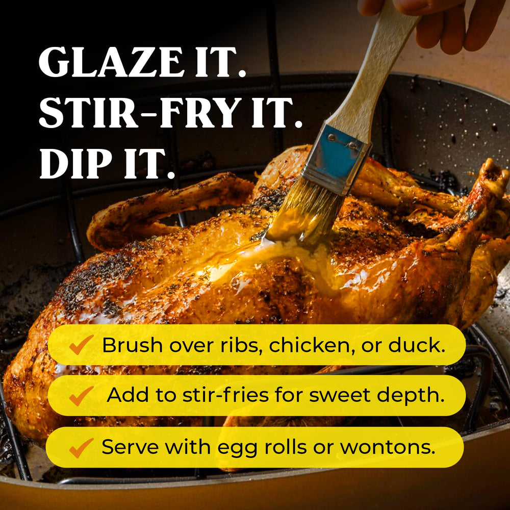 Saucy Susan Peking Duck Sauce jar glaze for pork with tangy kick