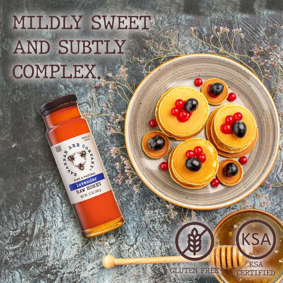 Savannah Bee Company Honey Lavender spoon — perfect for tasting and measuring in recipes