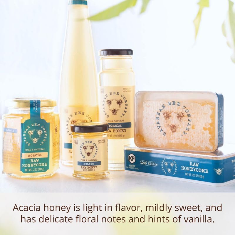 Savannah Bee honey floral sources illustrating magnolia and other blossoms.