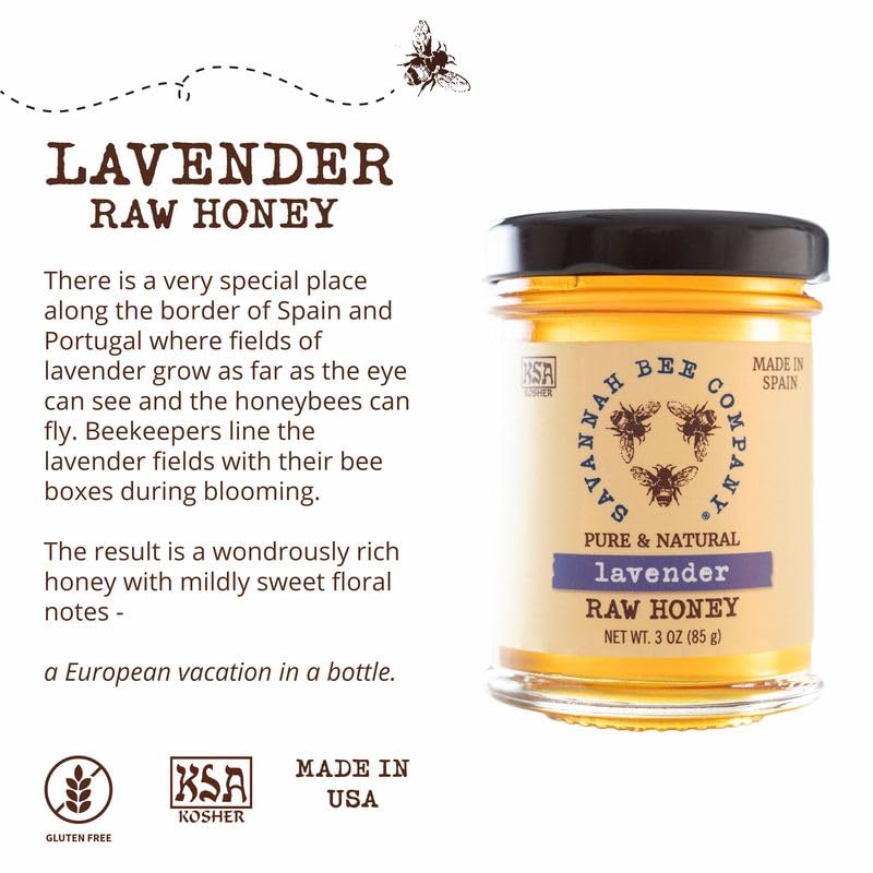 Savannah Bee Honey with peaches Georgia flavor inspiration