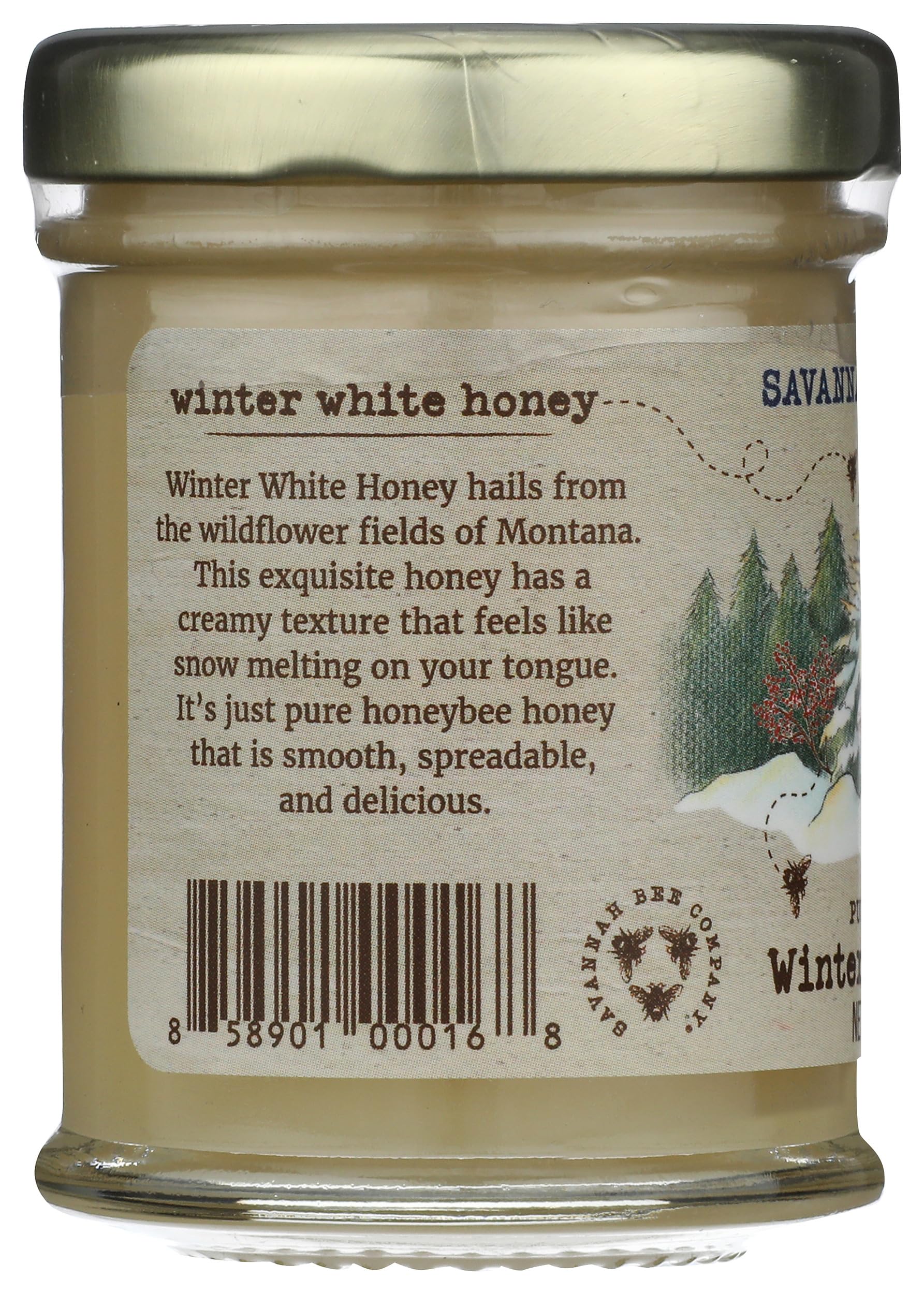 Savannah Bee Winter White uses Rocky Mountain wildflower honey for flavor