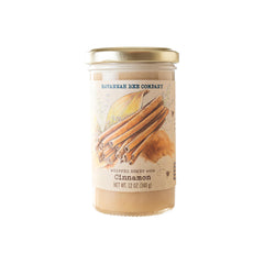 Savannah Bee Whipped Honey Cinnamon bottle pour for breakfast topping.