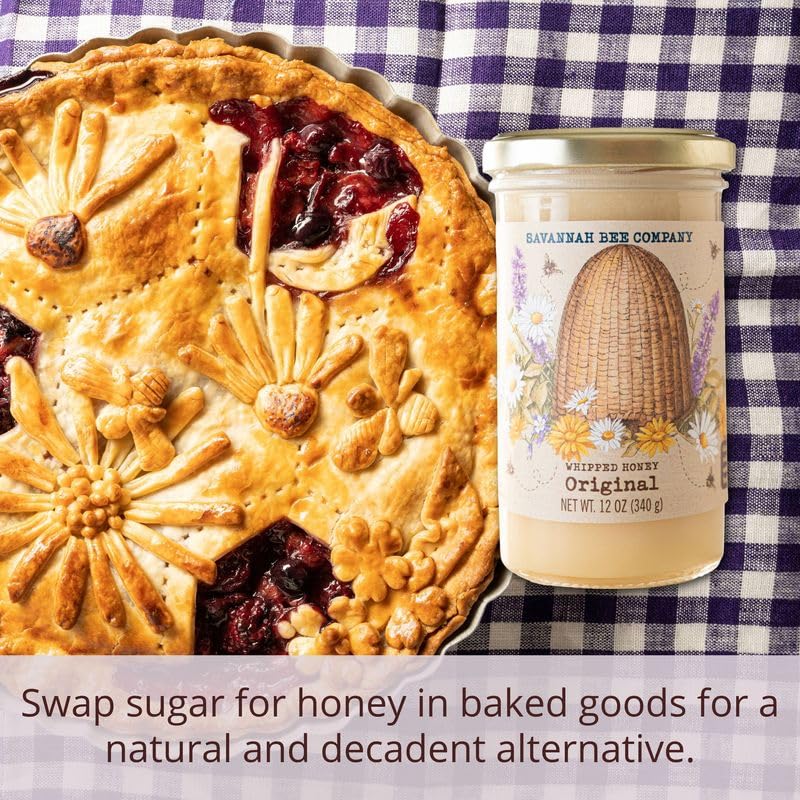 Savannah Bee whipped honey jar display highlights premium gift-ready packaging