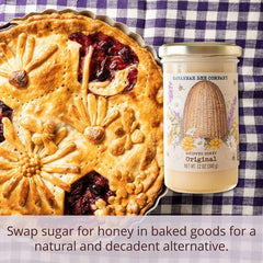 Savannah Bee whipped honey jar display highlights premium gift-ready packaging