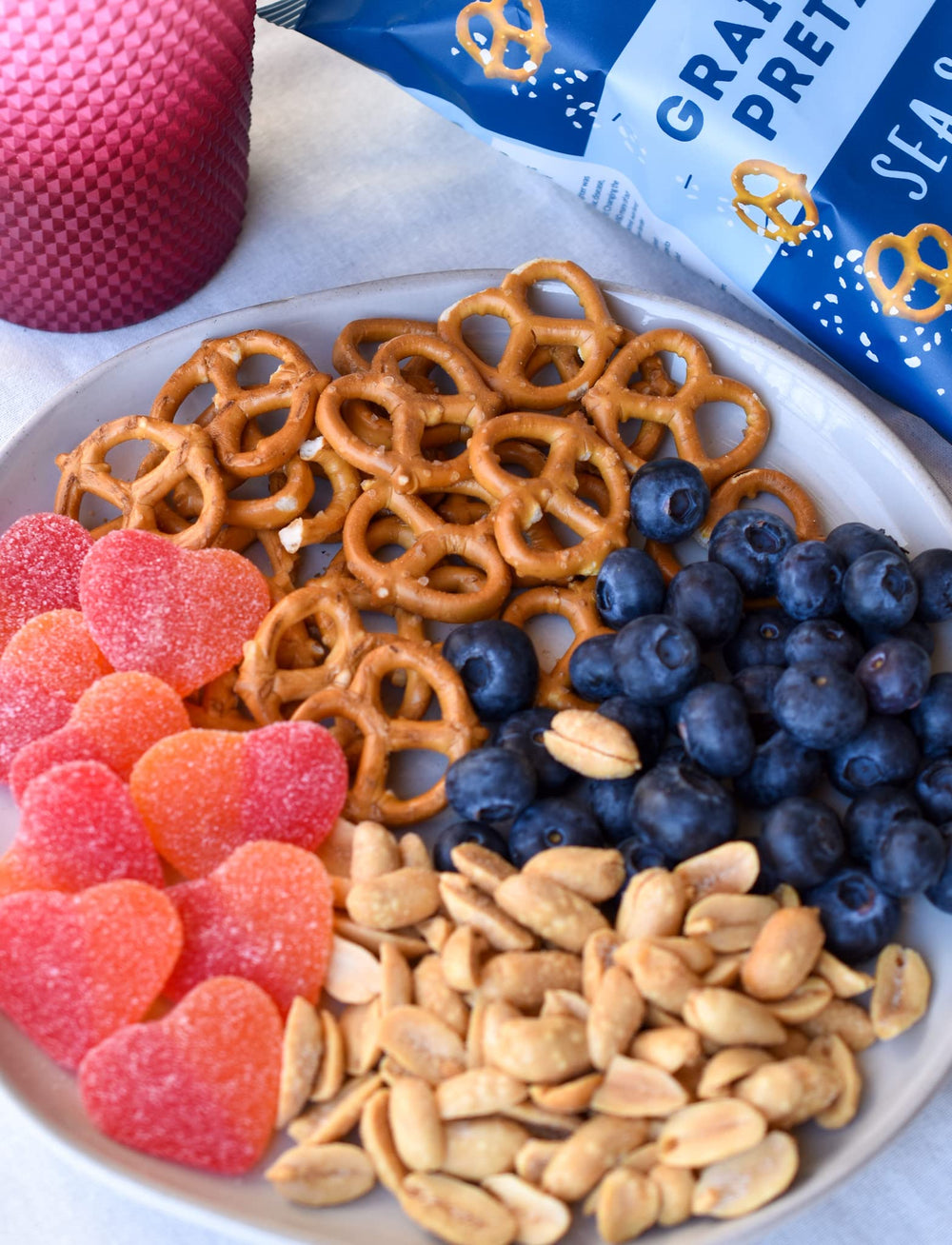 Savor by Suzie sea salt pretzels delivering crave-worthy crunch.