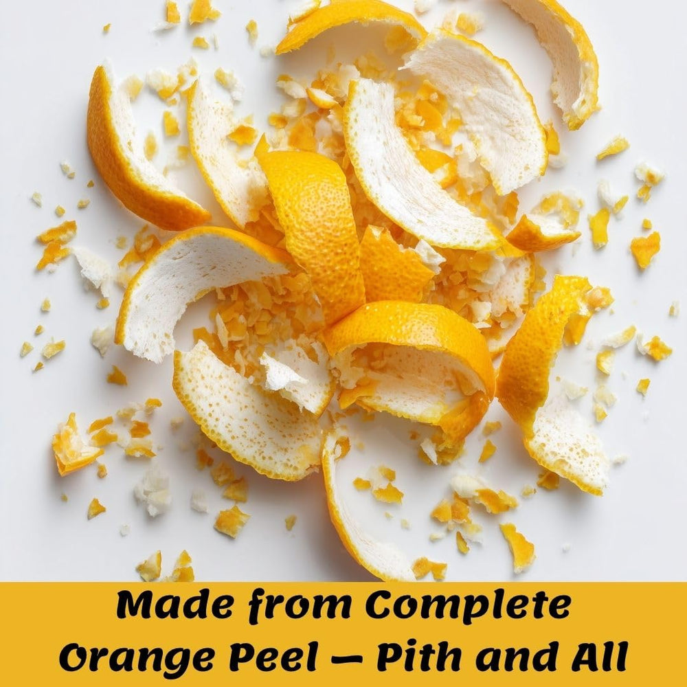 SavorSatch granules measured with spoon for precise citrus in baking.