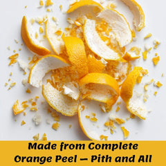 SavorSatch granules measured with spoon for precise citrus in baking.