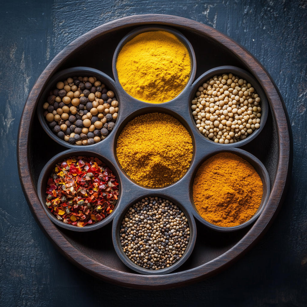 SavorSatch seeds ground into a spice rub for bold blends.