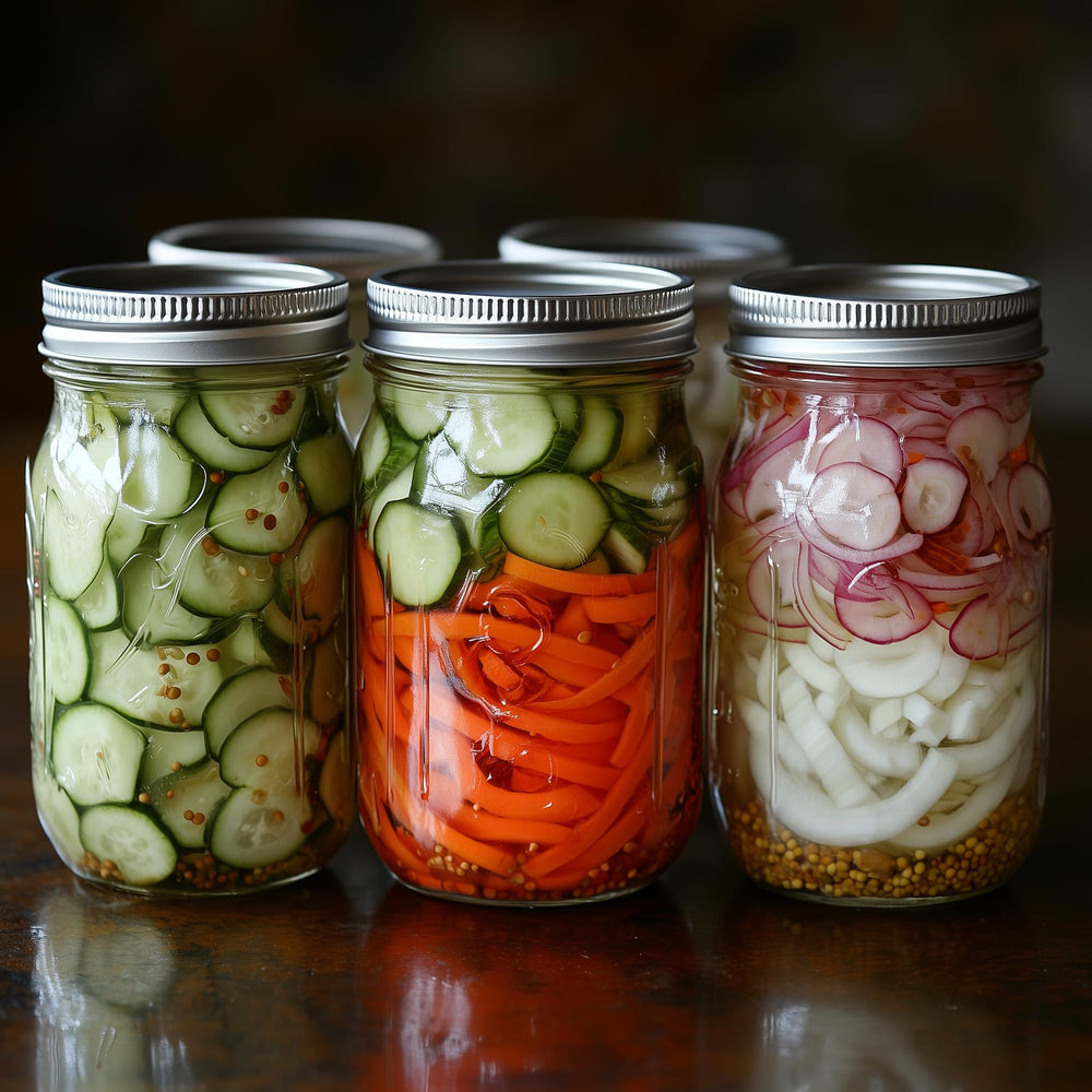 SavorSatch seeds added to pickle brine for extra texture and spice.