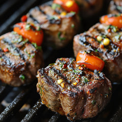 SavorSatch Ras El Hanout on meat adds fragrant, North African depth.