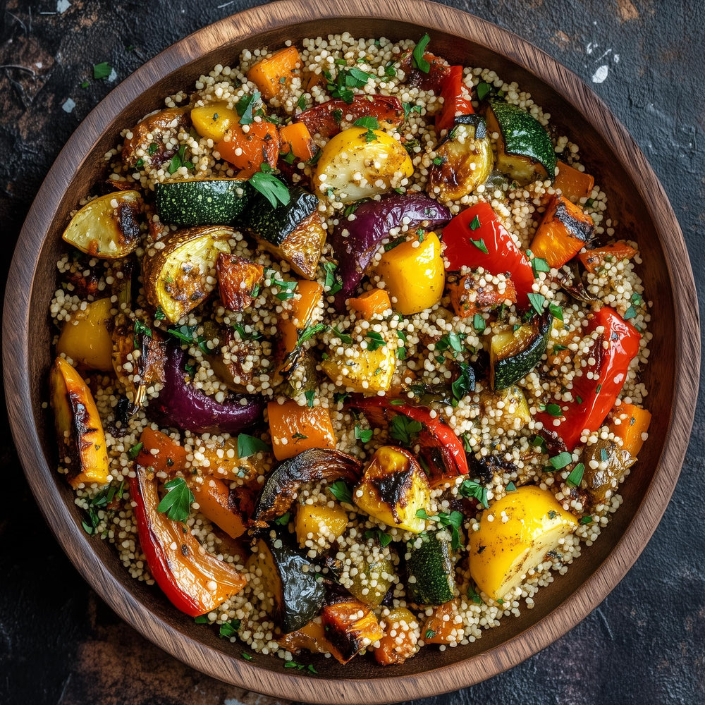 SavorSatch Ras El Hanout with vegetables delivers aromatic balance.