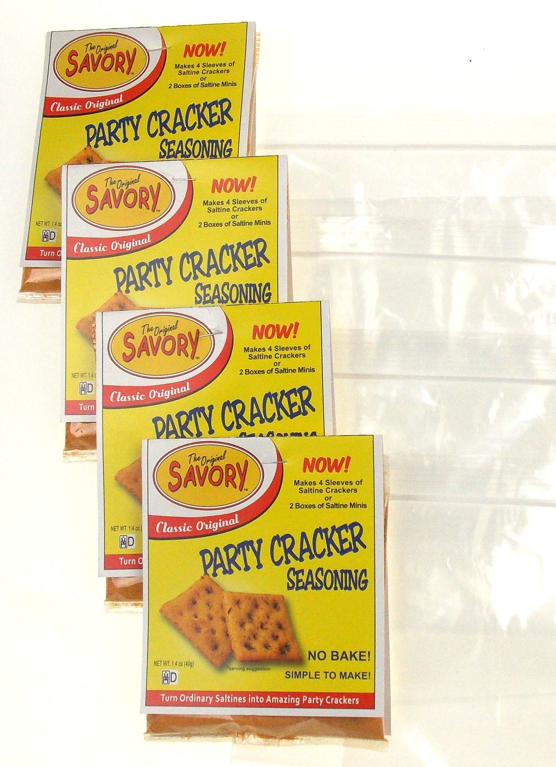 Savory Fine Foods Saltine Seasoning Bundle enables easy storage.