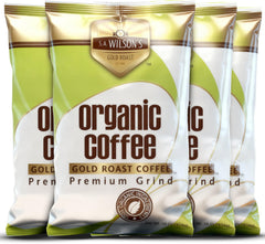 S.A. Wilson's packaging close-up showing USDA Organic seal and purity.