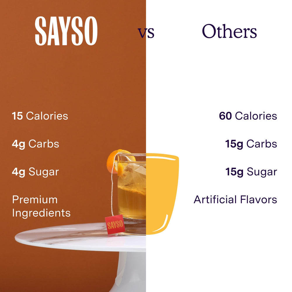 SaySO Old Fashioned fruit and herb close-up adding nuance.