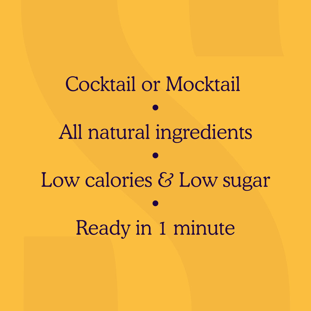 SaySO Old Fashioned mocktail idea with alcohol-free option.