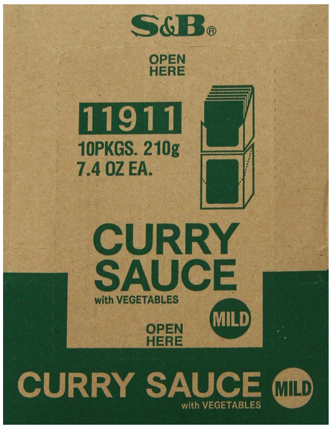 S&B mild curry aroma from spices and herbs in a convenient pouch.