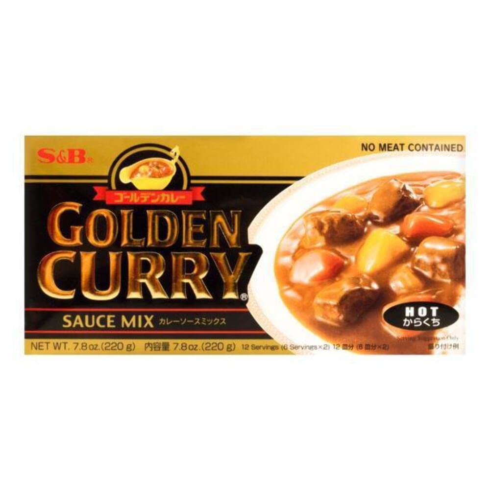 S&B Golden Curry Hot package ready for quick weeknight curry