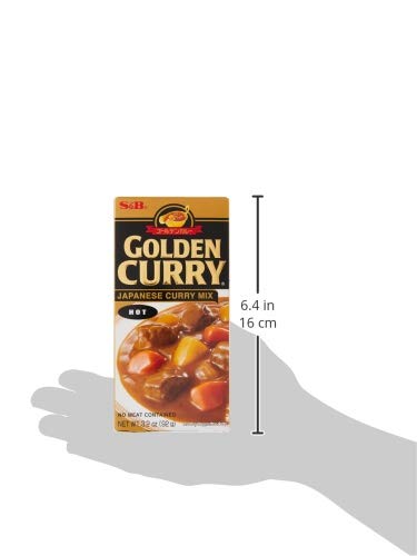 A plated serving of Golden Curry Hot with vibrant color.