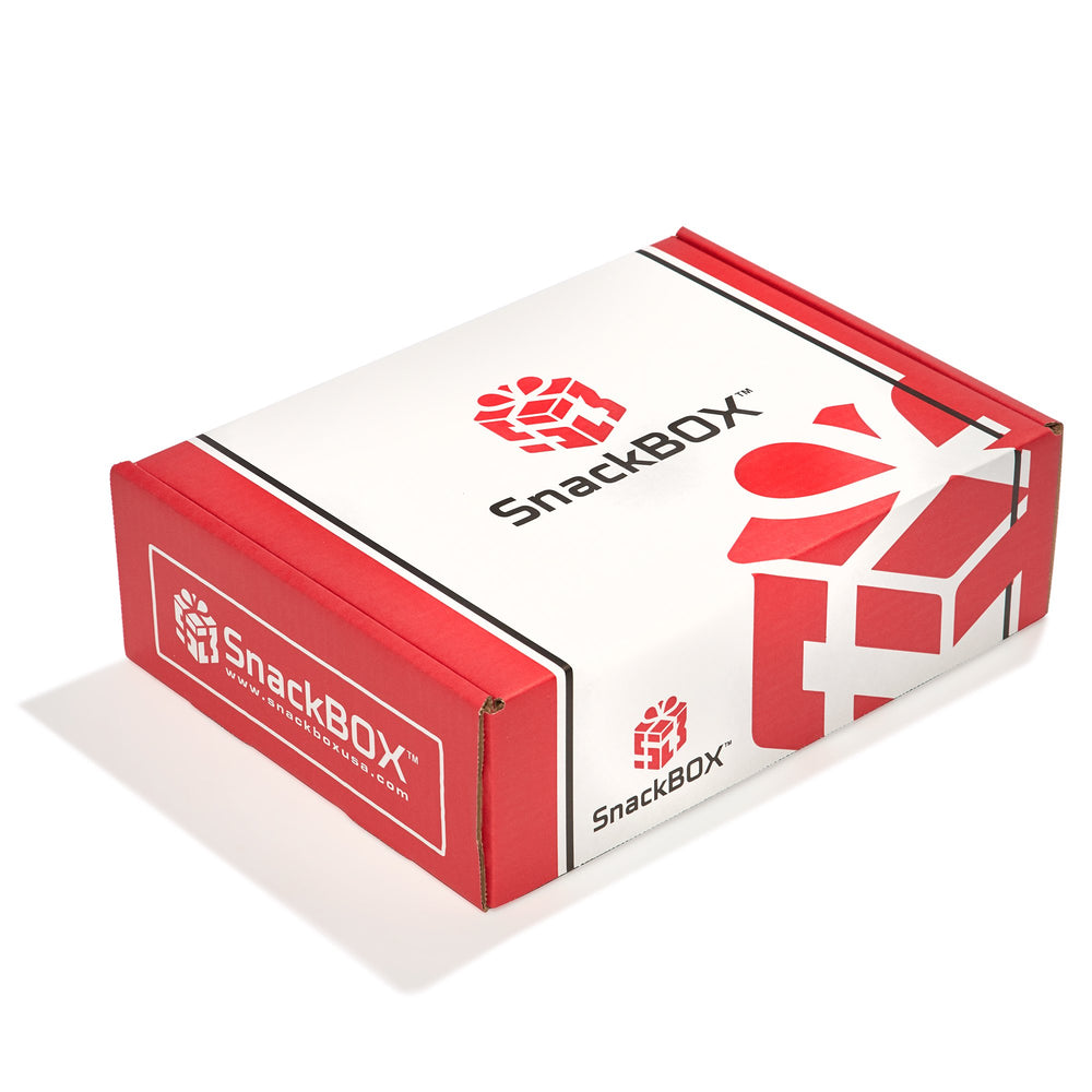 SB SnackBOX bars, cookies, and popcorn assortment highlights on-the-go study fuel.