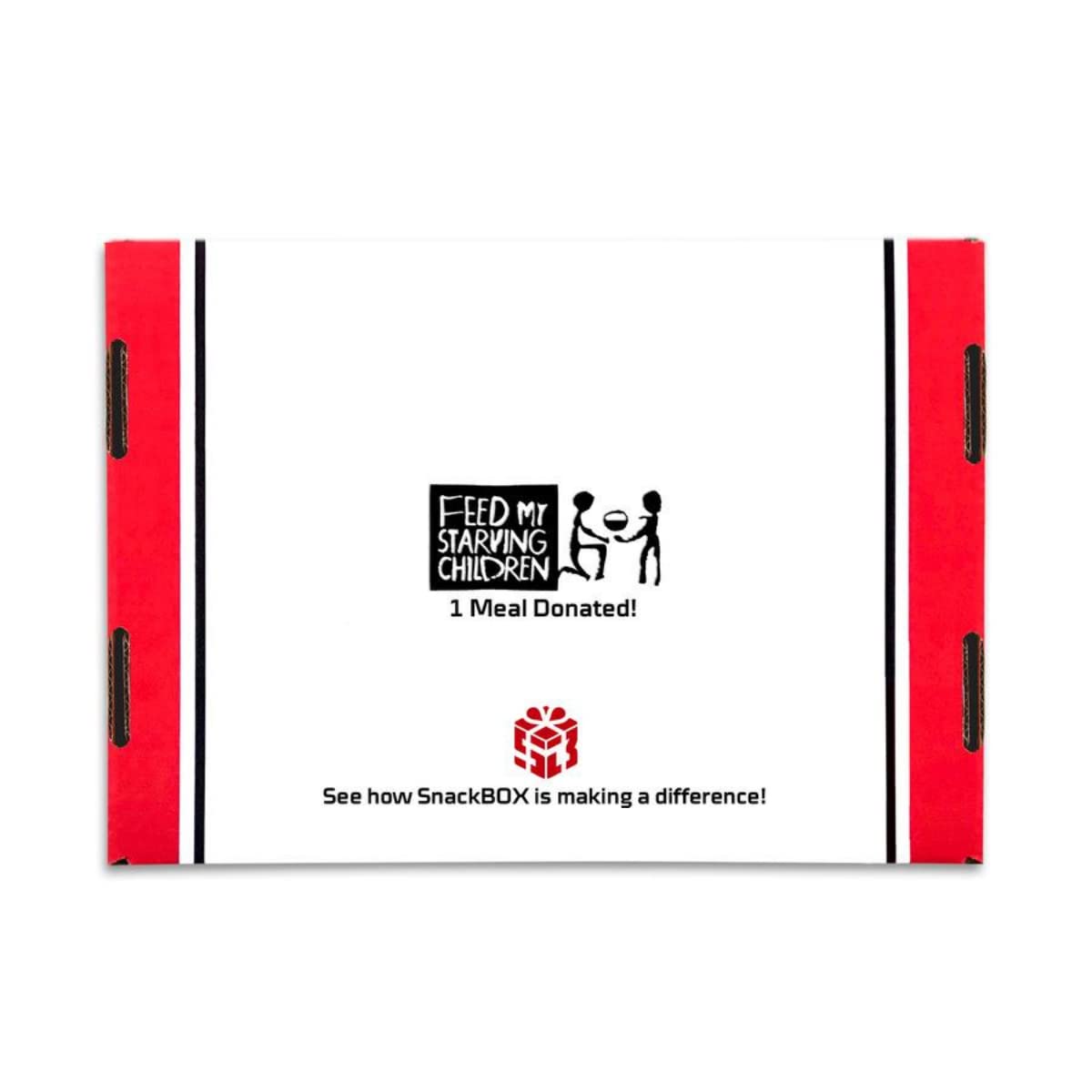 SB SnackBOX gift-ready care package displayed for holidays and birthdays.