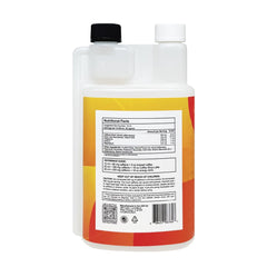 glass of beverage boosted by nuCaffeine Ultra after mixing
