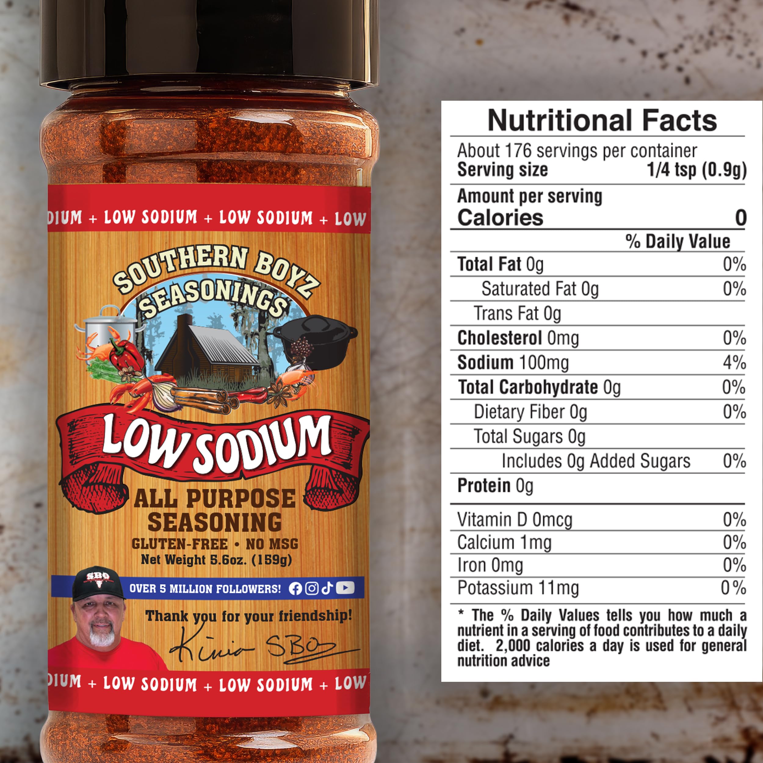 SBO seasoning with seafood bite capture evokes gumbo-ready taste