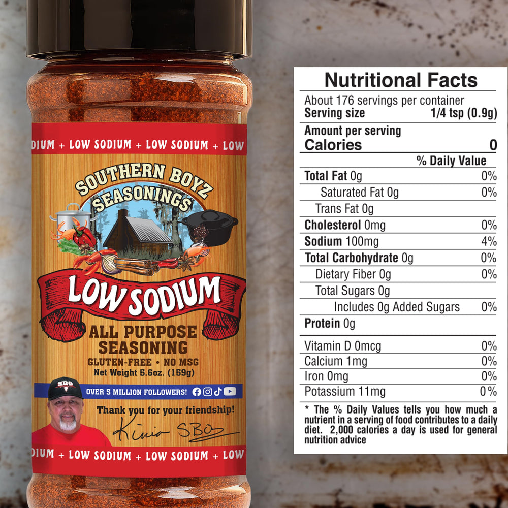 SBO seasoning with seafood bite capture evokes gumbo-ready taste