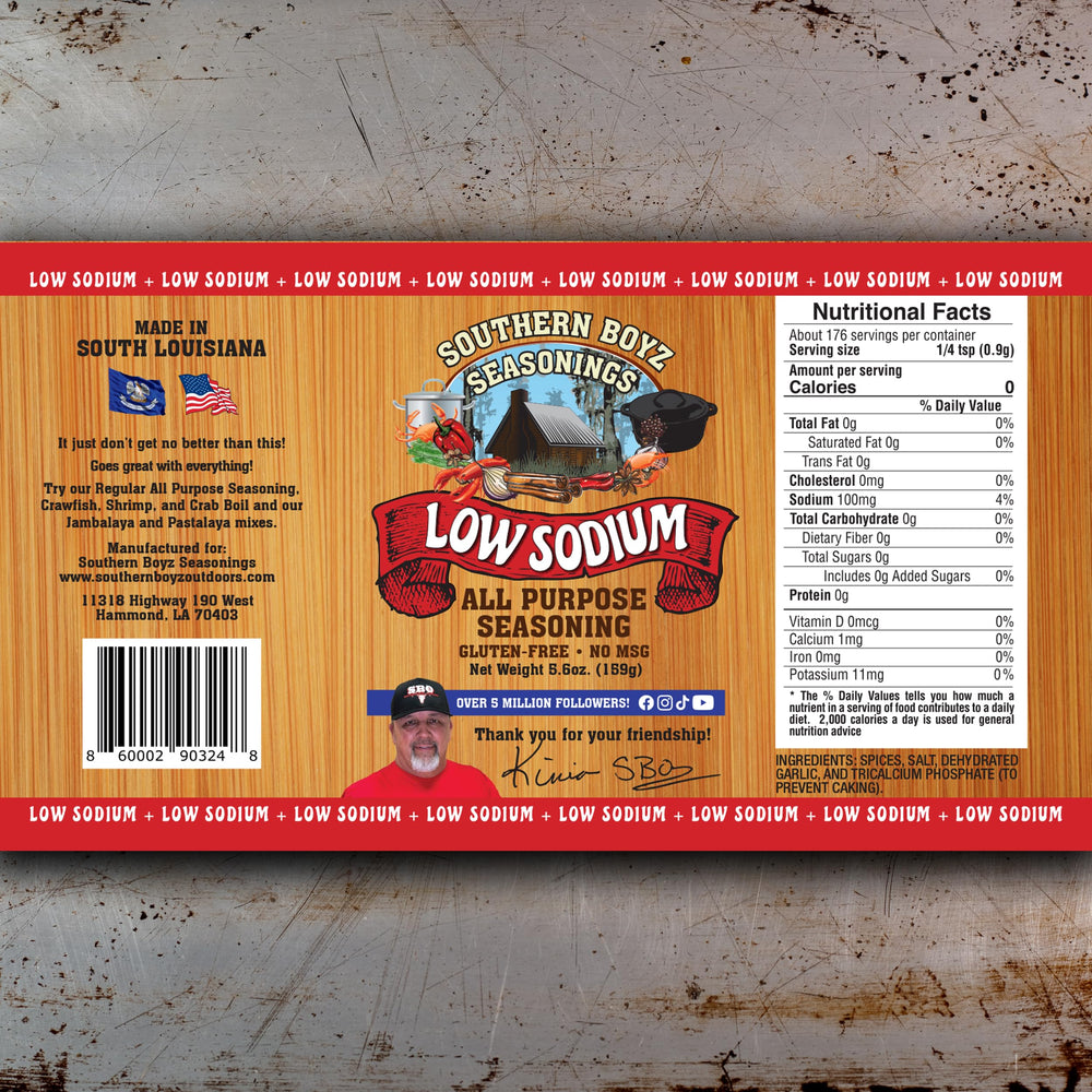 SBO seasoning spice dust close-up highlighting rich Cajun aroma for seafood and veggies