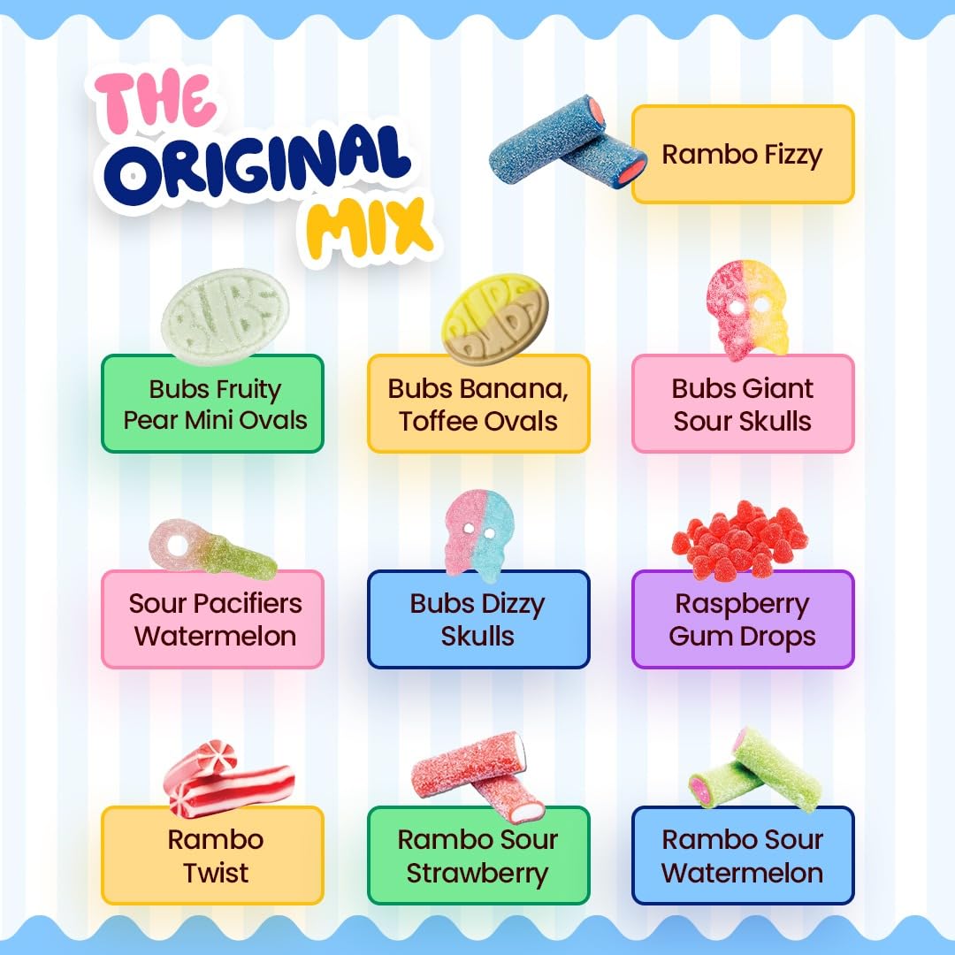 Movie night-friendly gummies in a convenient 1 lb package